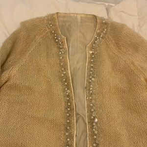 Vintage beige cardigan